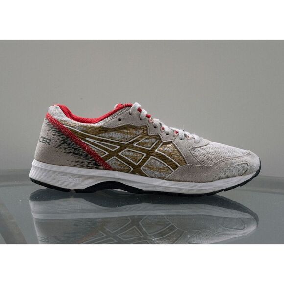 ASICS Lyteracer Tan‎ Red Gold Women's Sneaker Size 6.5 - Picture 6 of 8